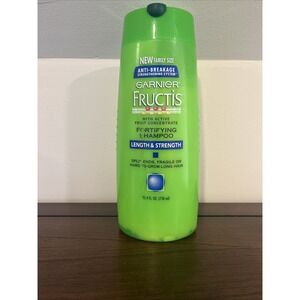 Garnier Fructis Length Strength Shampoo, Hard To Grow Hair 25.4 Oz Discontinued